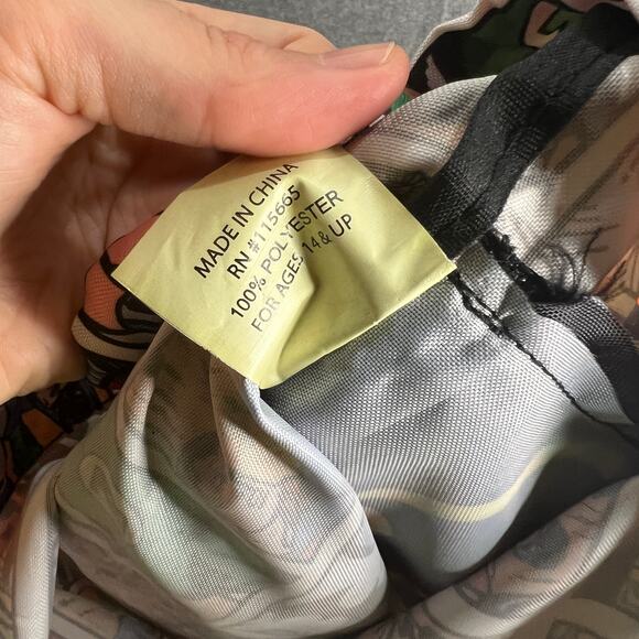 DC Comics Pull String Bag Backpack Multi Color - Picture 10 of 11